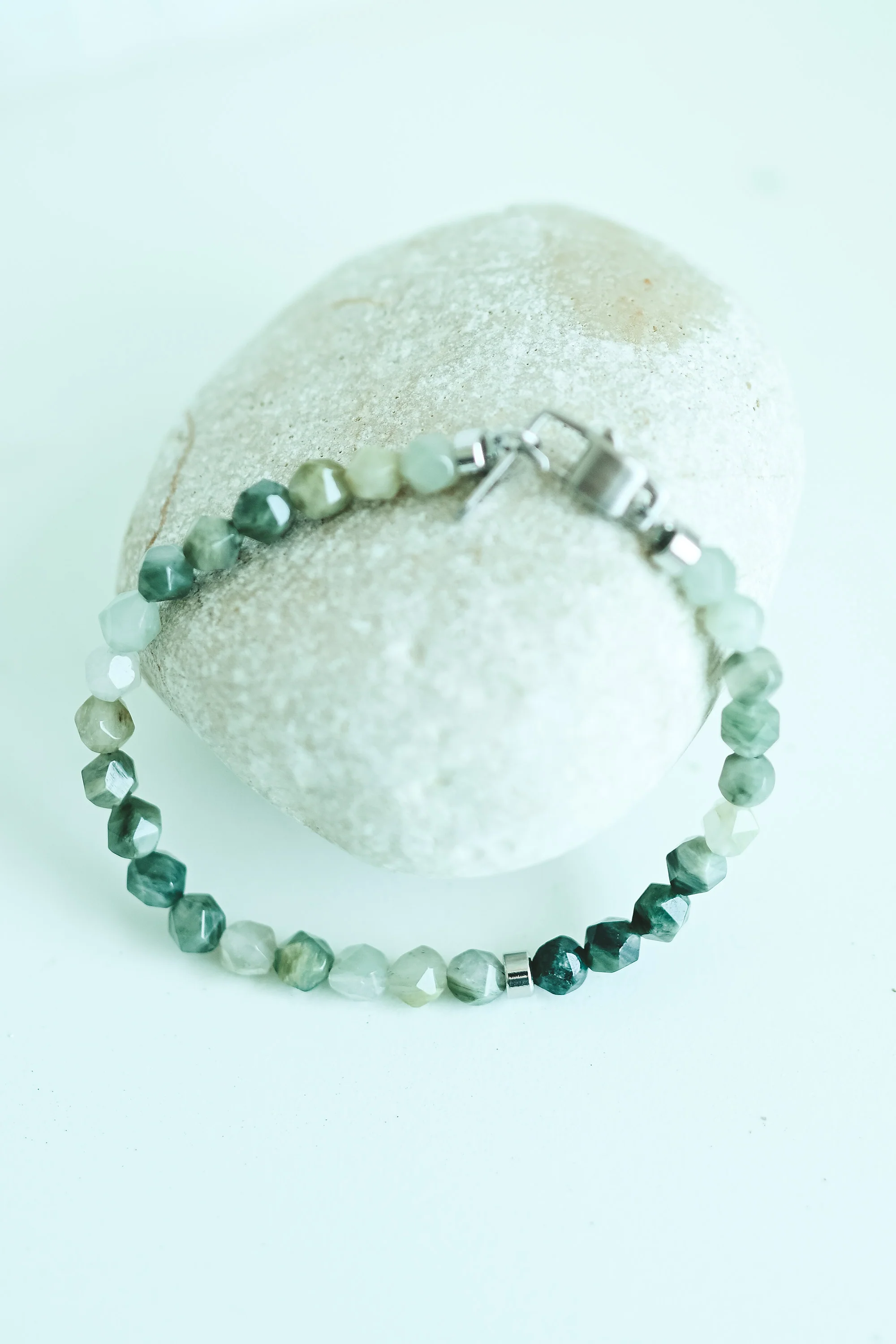 Ahau stone bracelet green - Image 6
