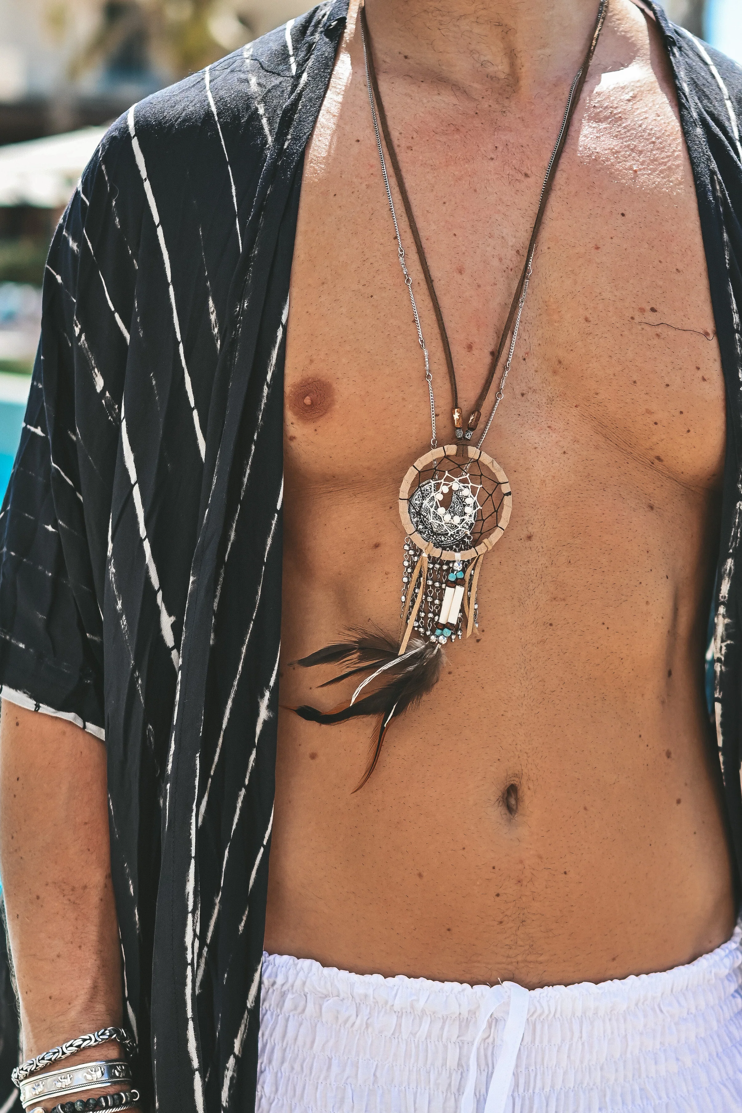 Alexi dreamcatcher necklace