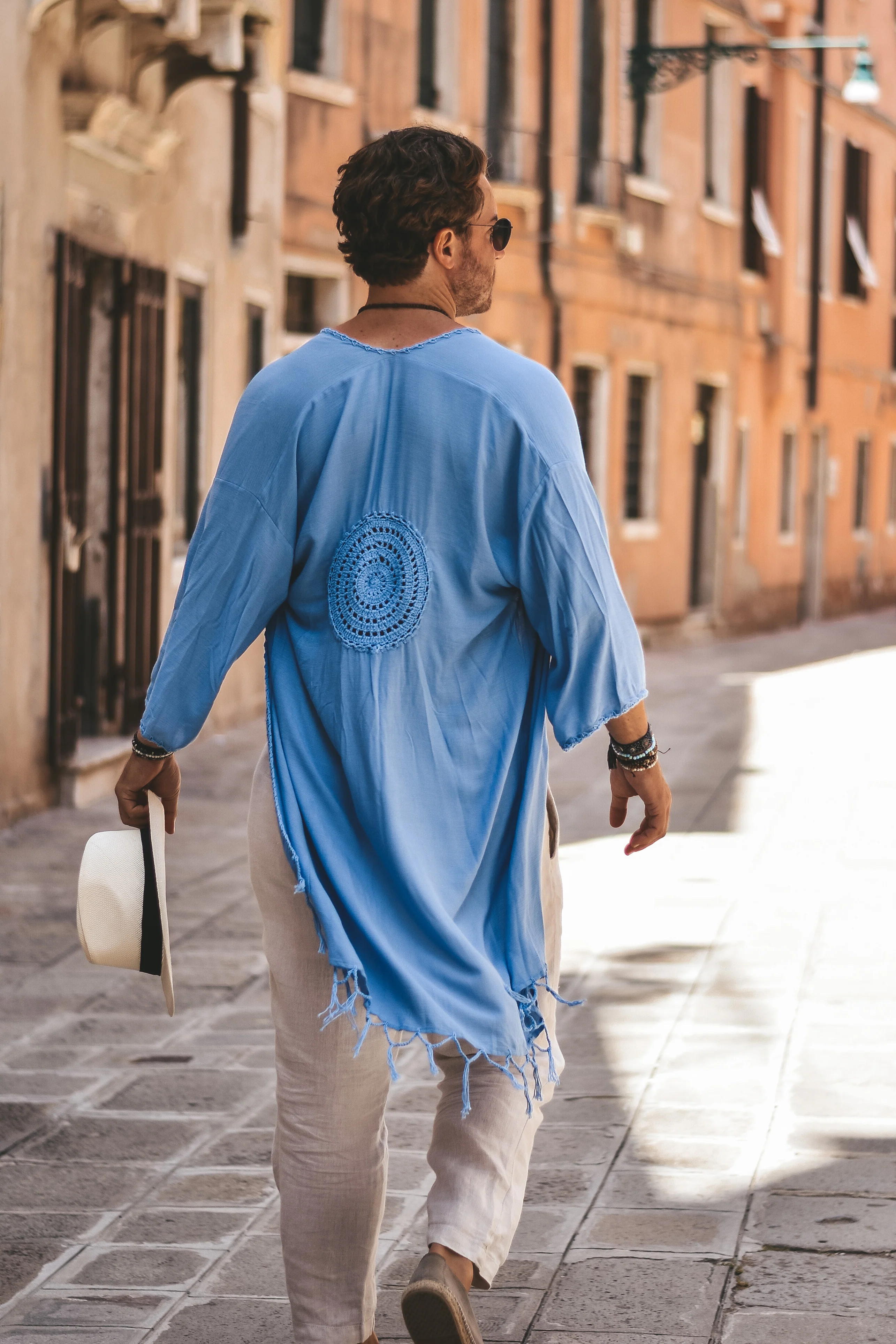 Capri luxury resort kimono blue - Image 13