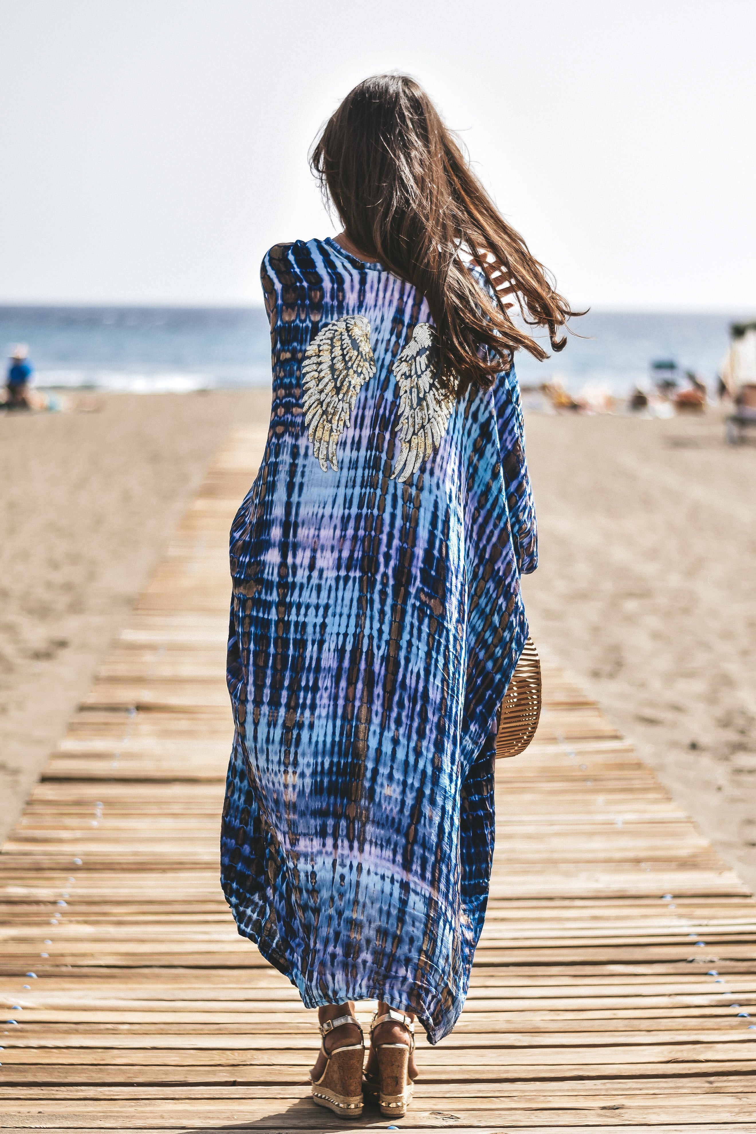 Diamantina golden wings boho kimono - Image 4