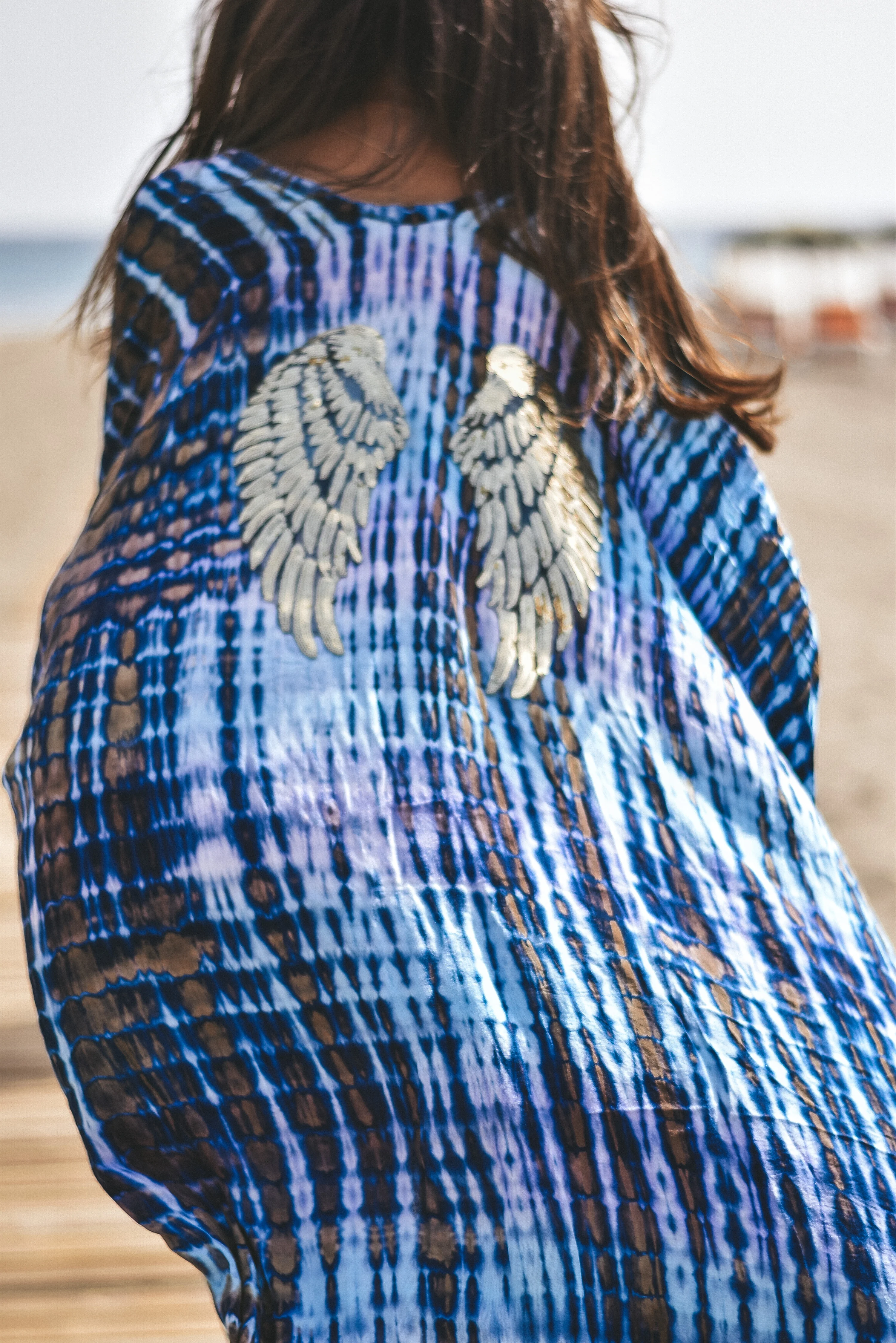 Diamantina golden wings boho kimono - Image 5