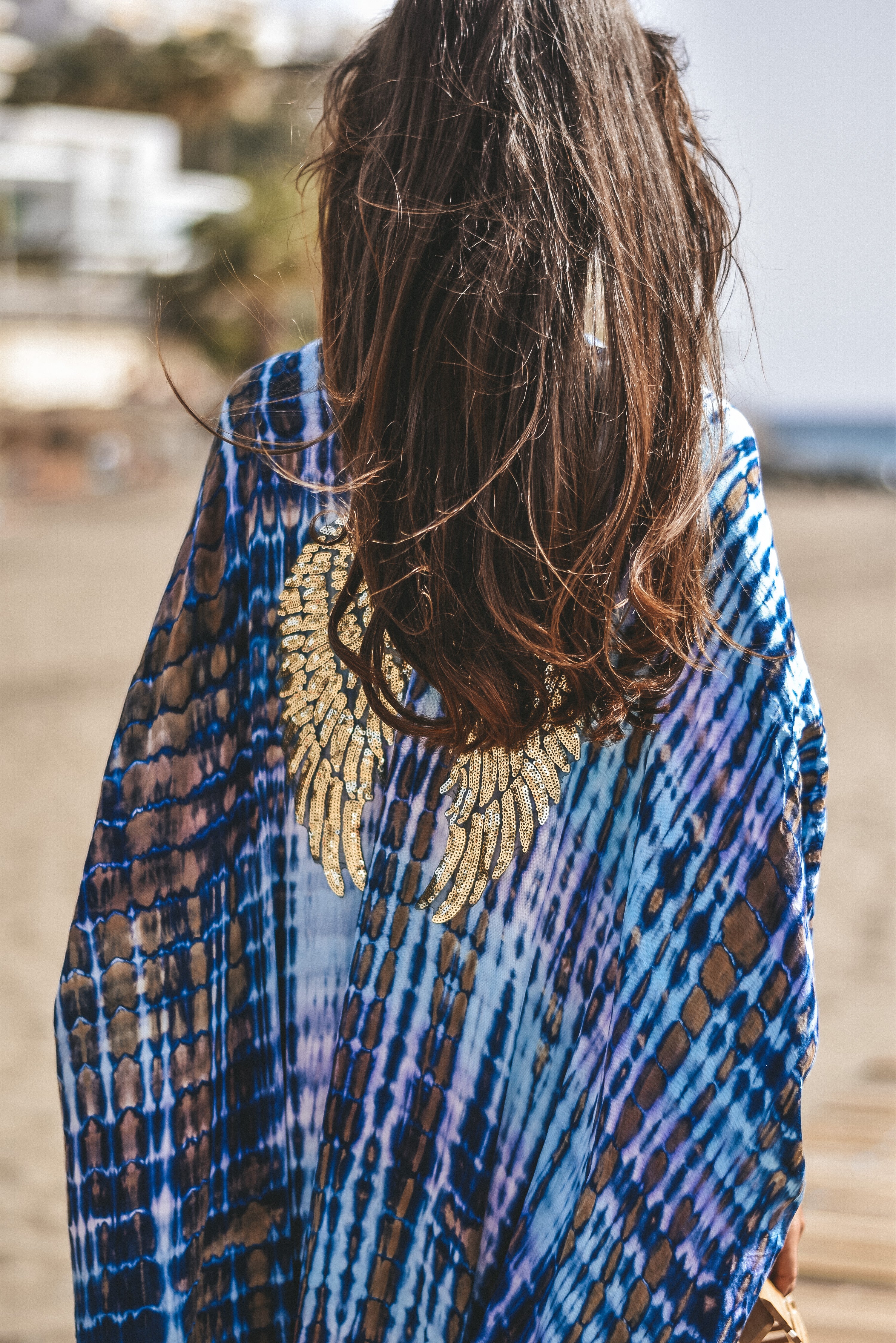 Diamantina golden wings boho kimono - Image 6