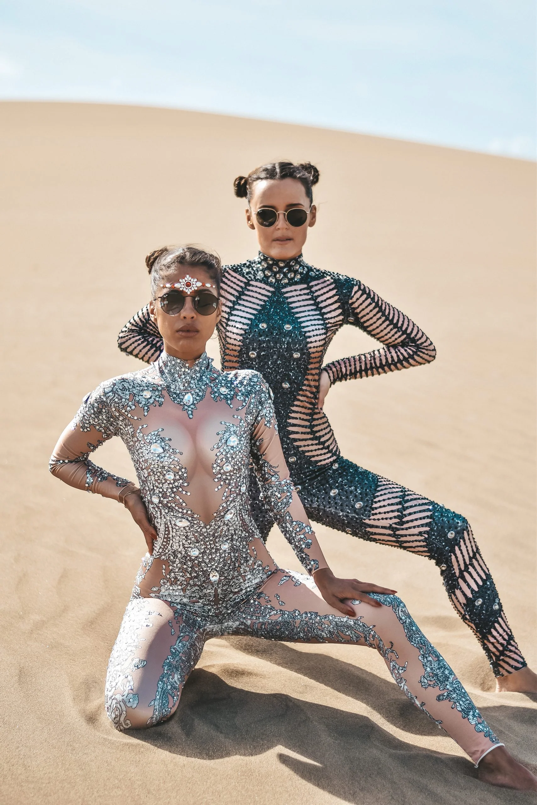 Eloa festival rhinestone jumpsuit - Image 19