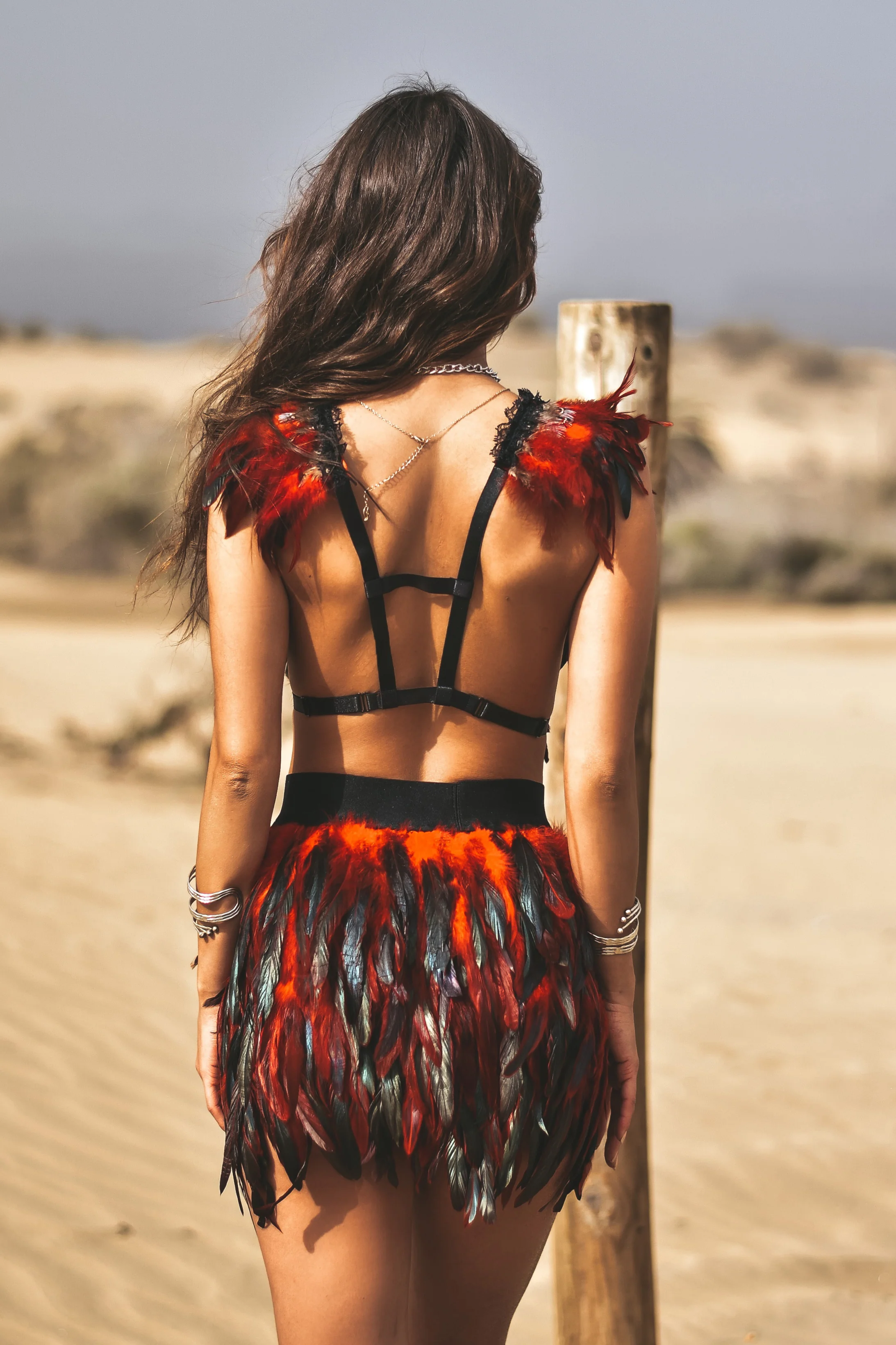 Feather top red - Image 6