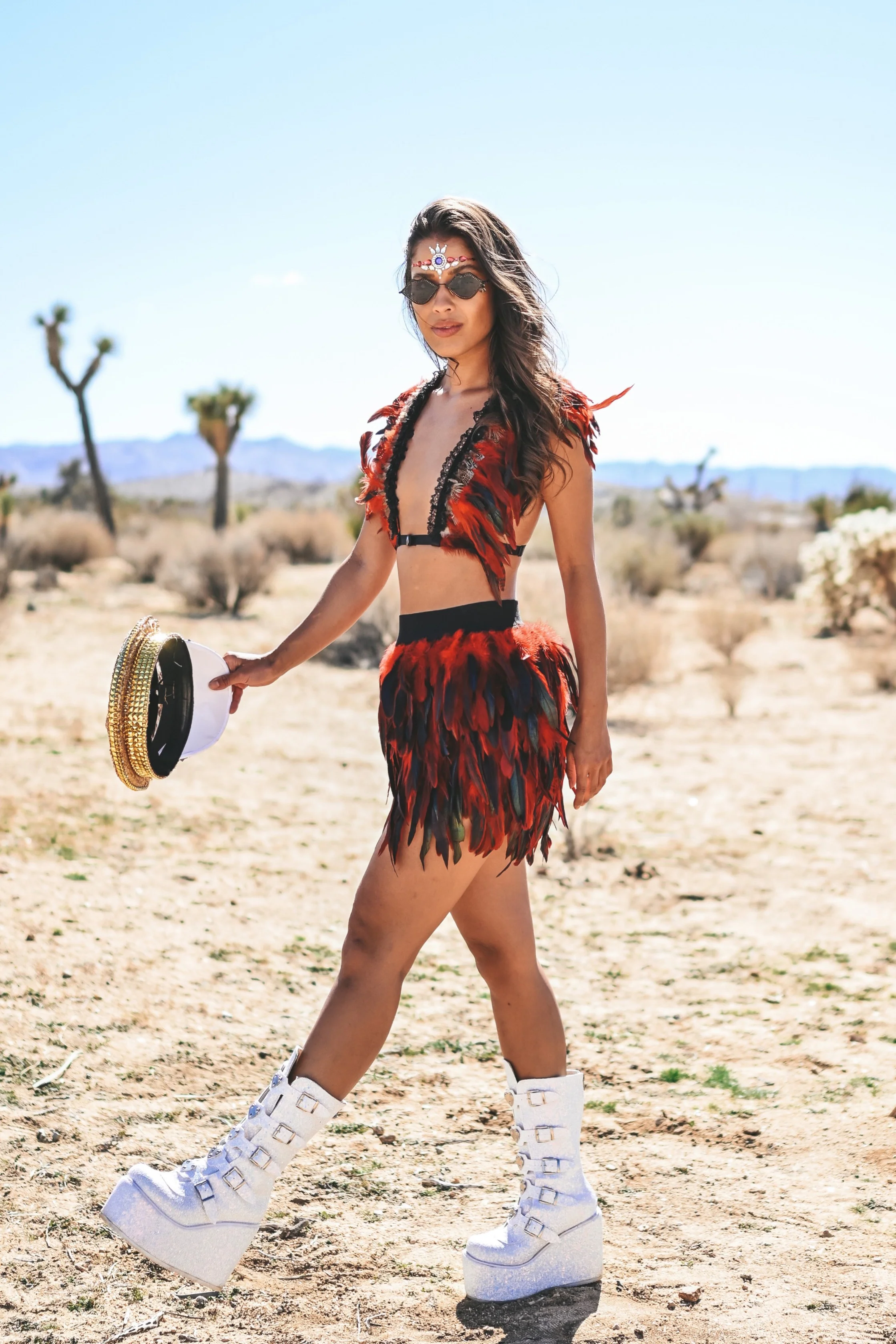 Feather top red - Image 9