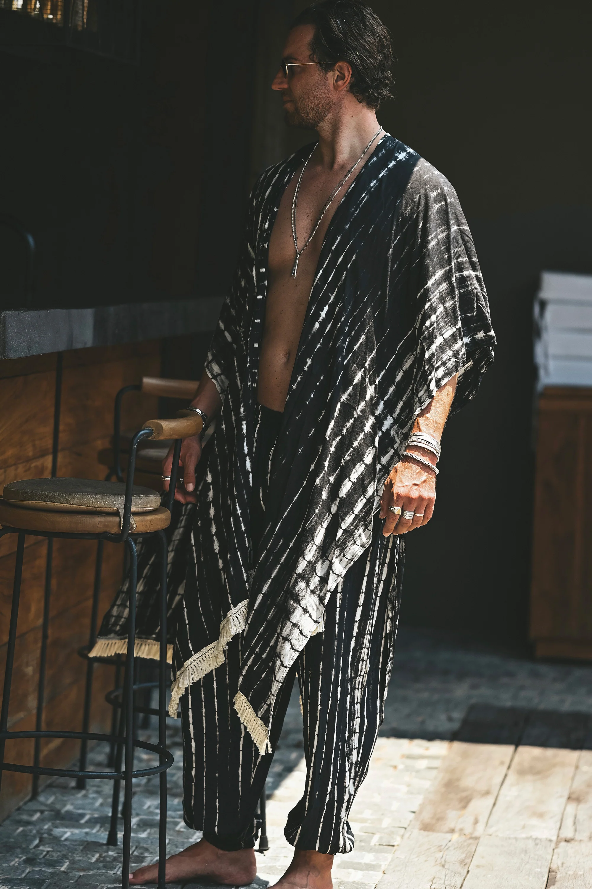 Itsunú bohemian kimono set black - Image 14