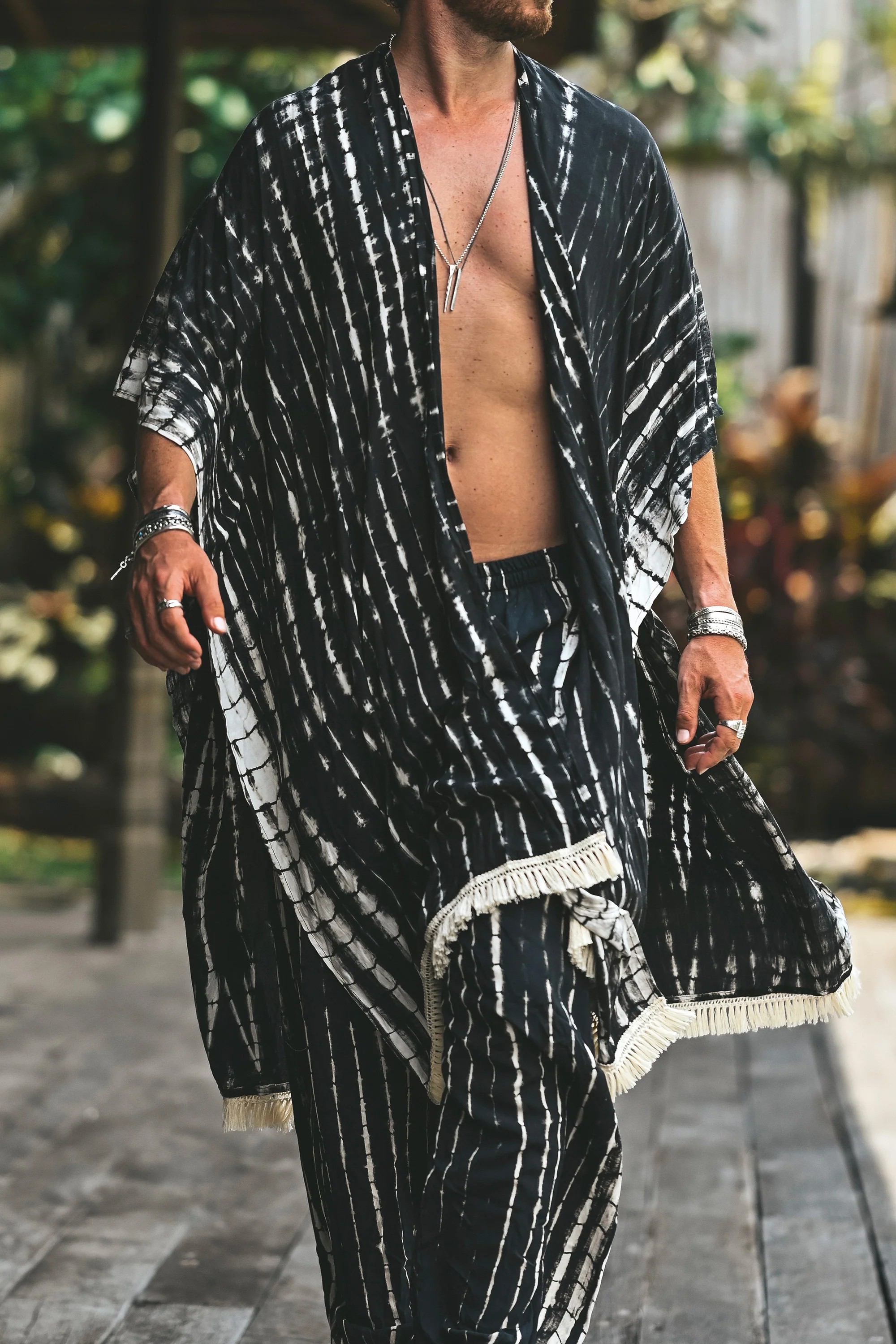 Itsunú bohemian kimono set black - Image 16