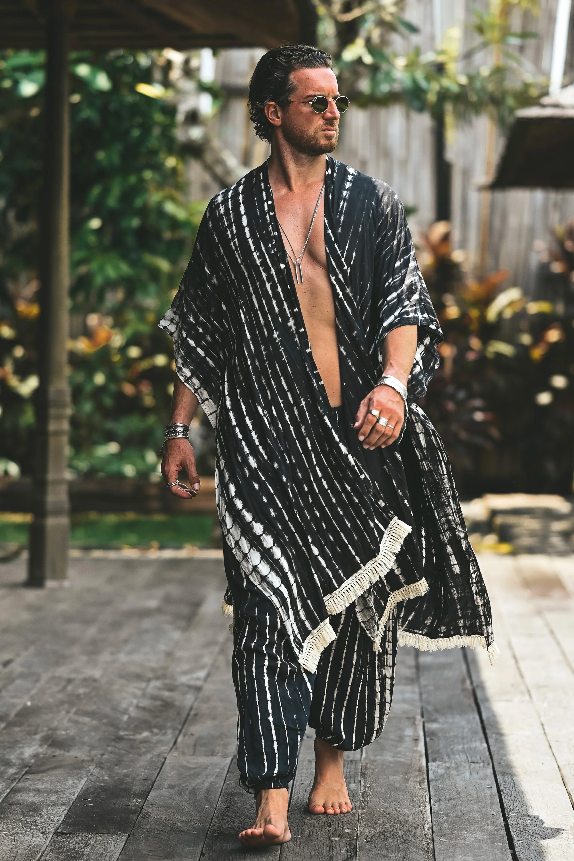 Itsunú bohemian kimono set black - Image 3