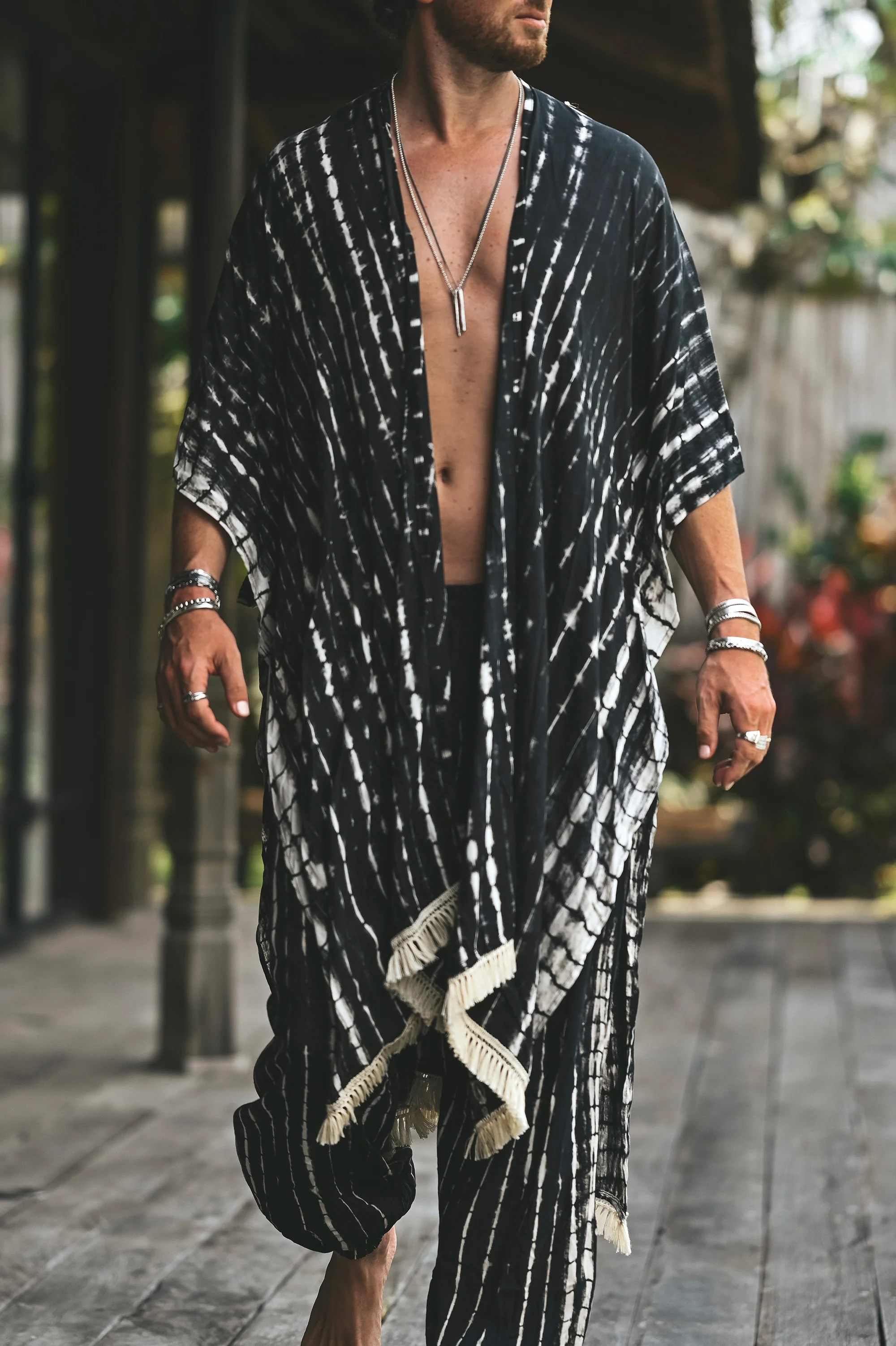 Itsunú bohemian kimono set black - Image 9