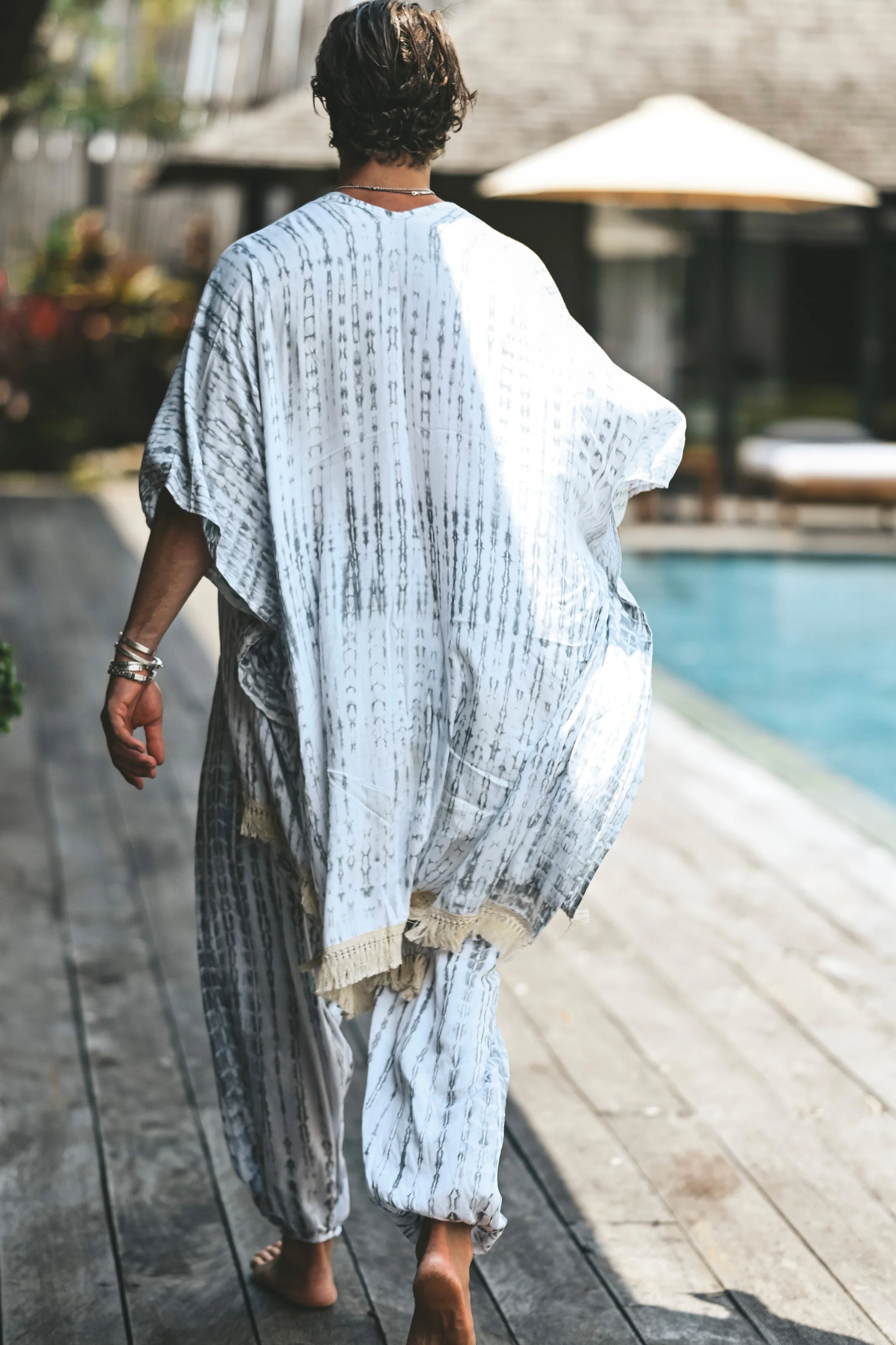 Itsunú bohemian kimono set grey - Image 11