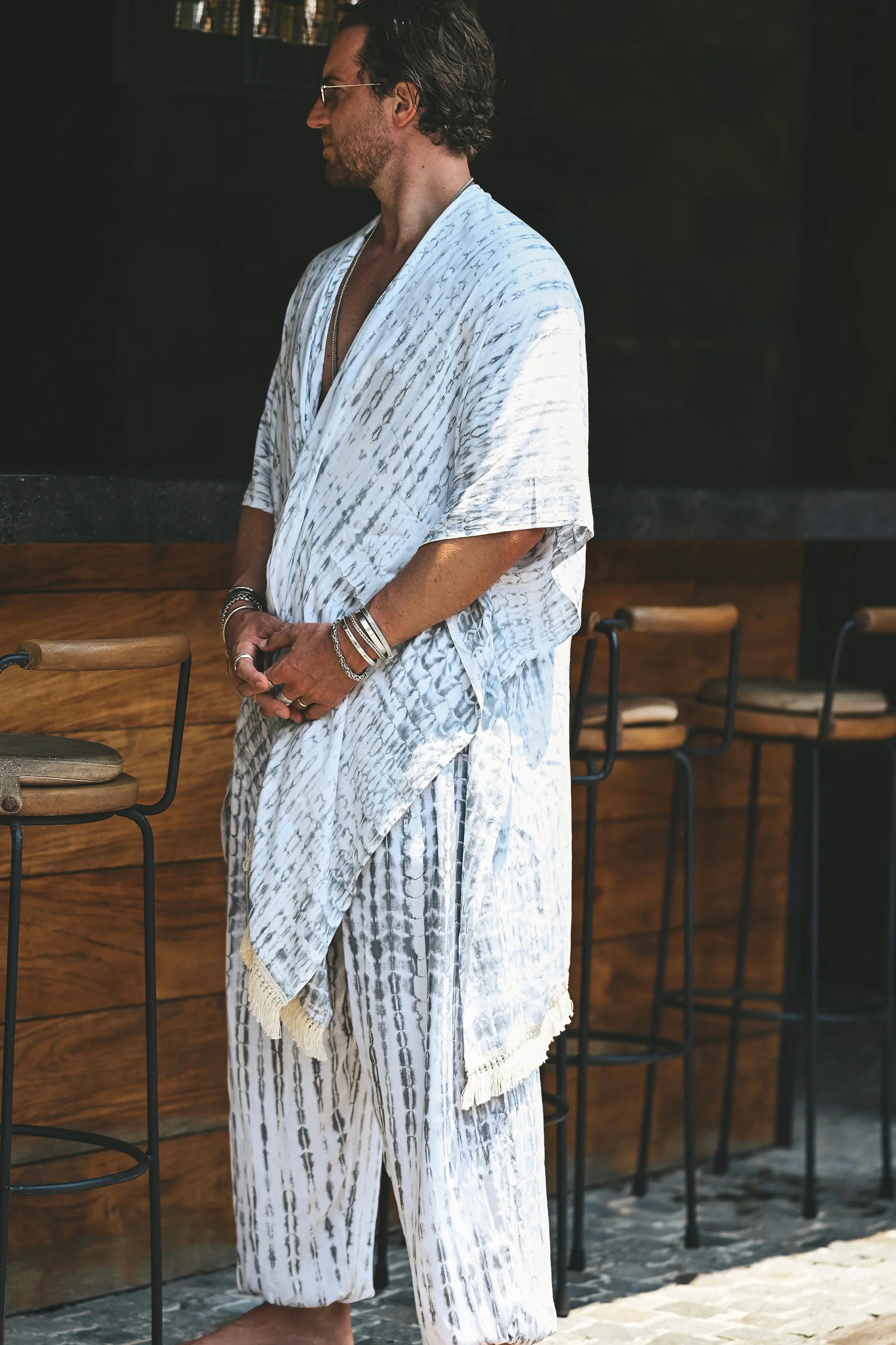 Itsunú bohemian kimono set grey - Image 4