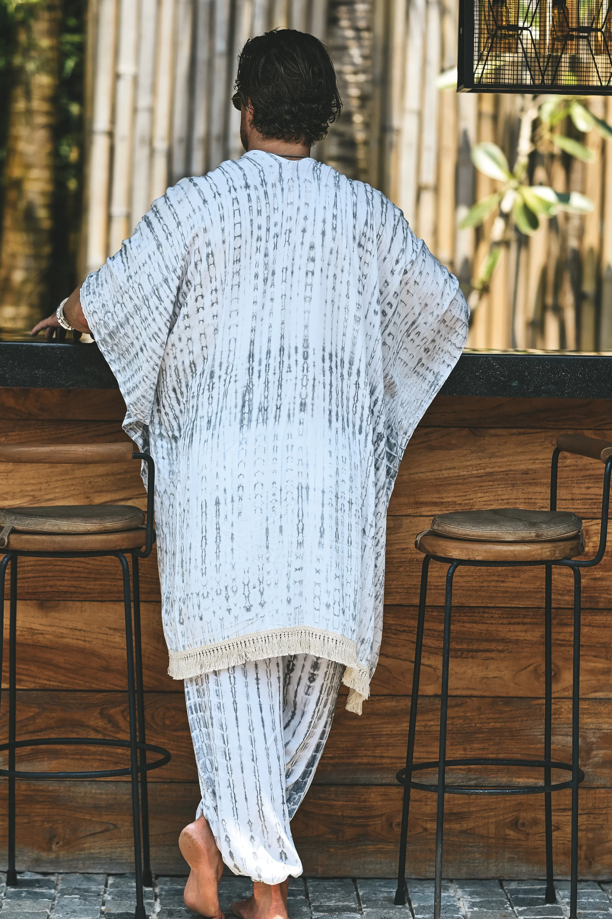 Itsunú bohemian kimono set grey - Image 6
