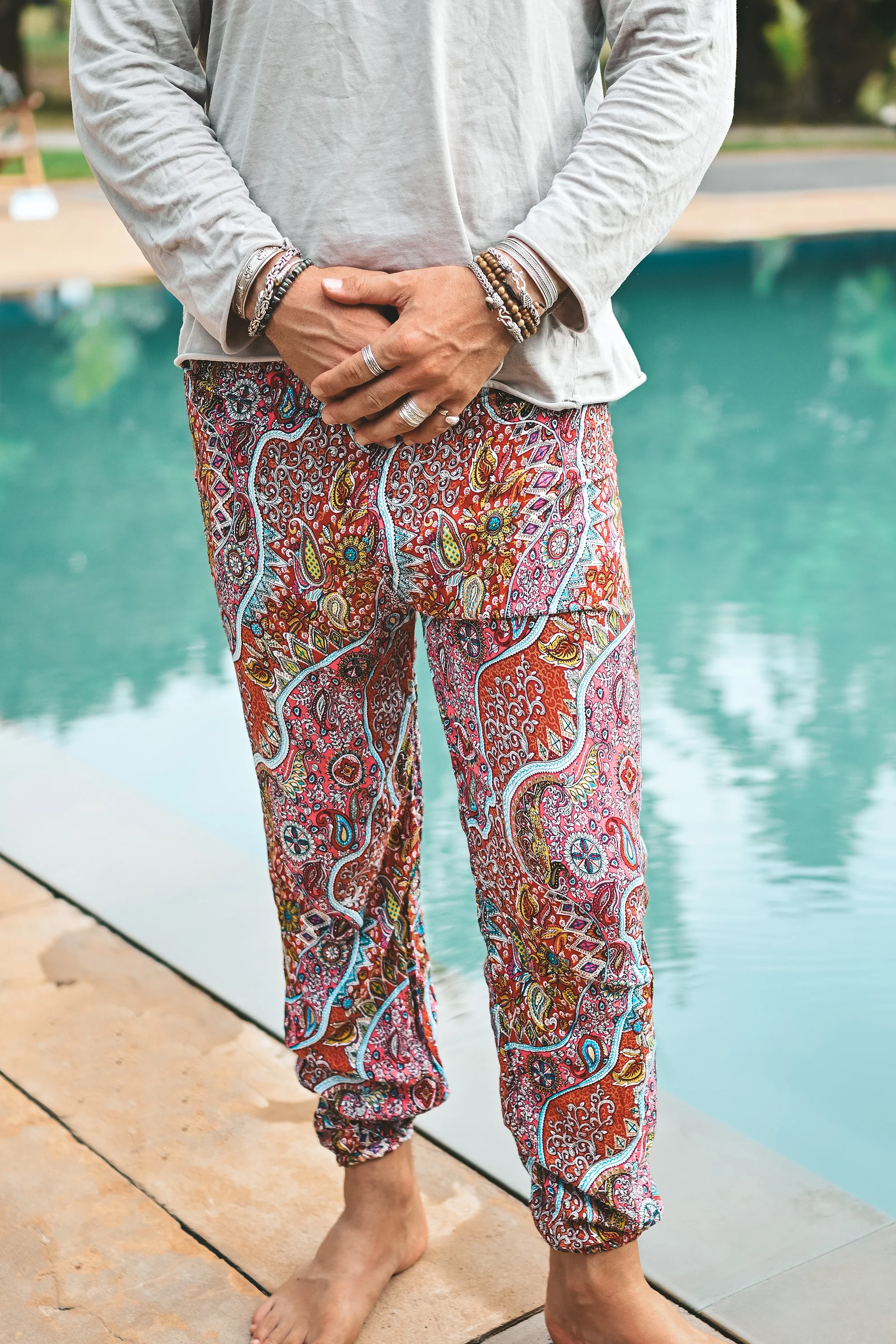 Kansai harem pants pink - Image 7