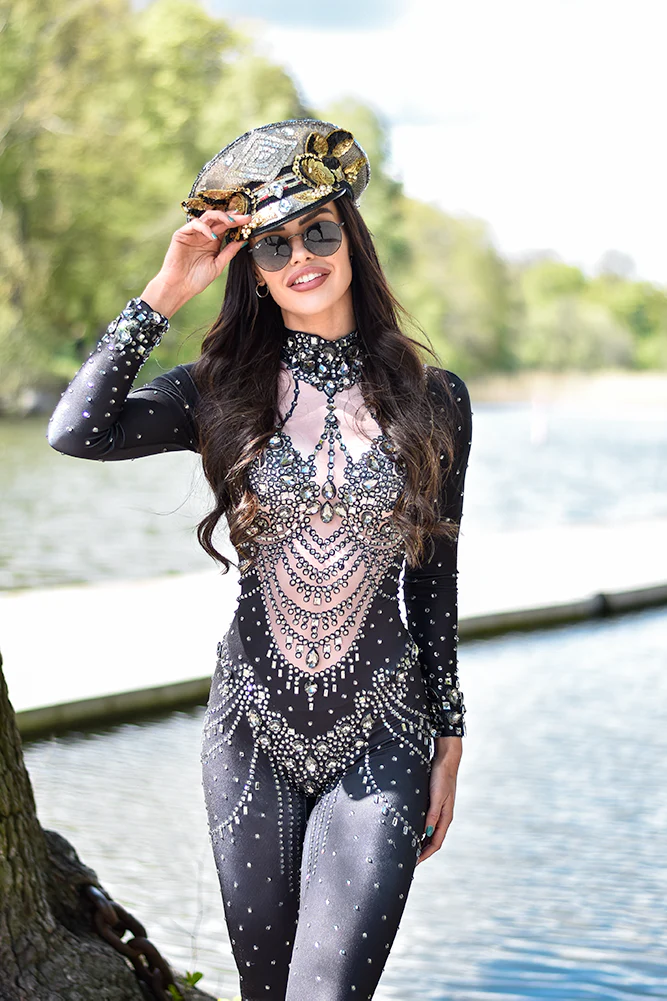 Kasbah rhinestone jumpsuit - Image 8