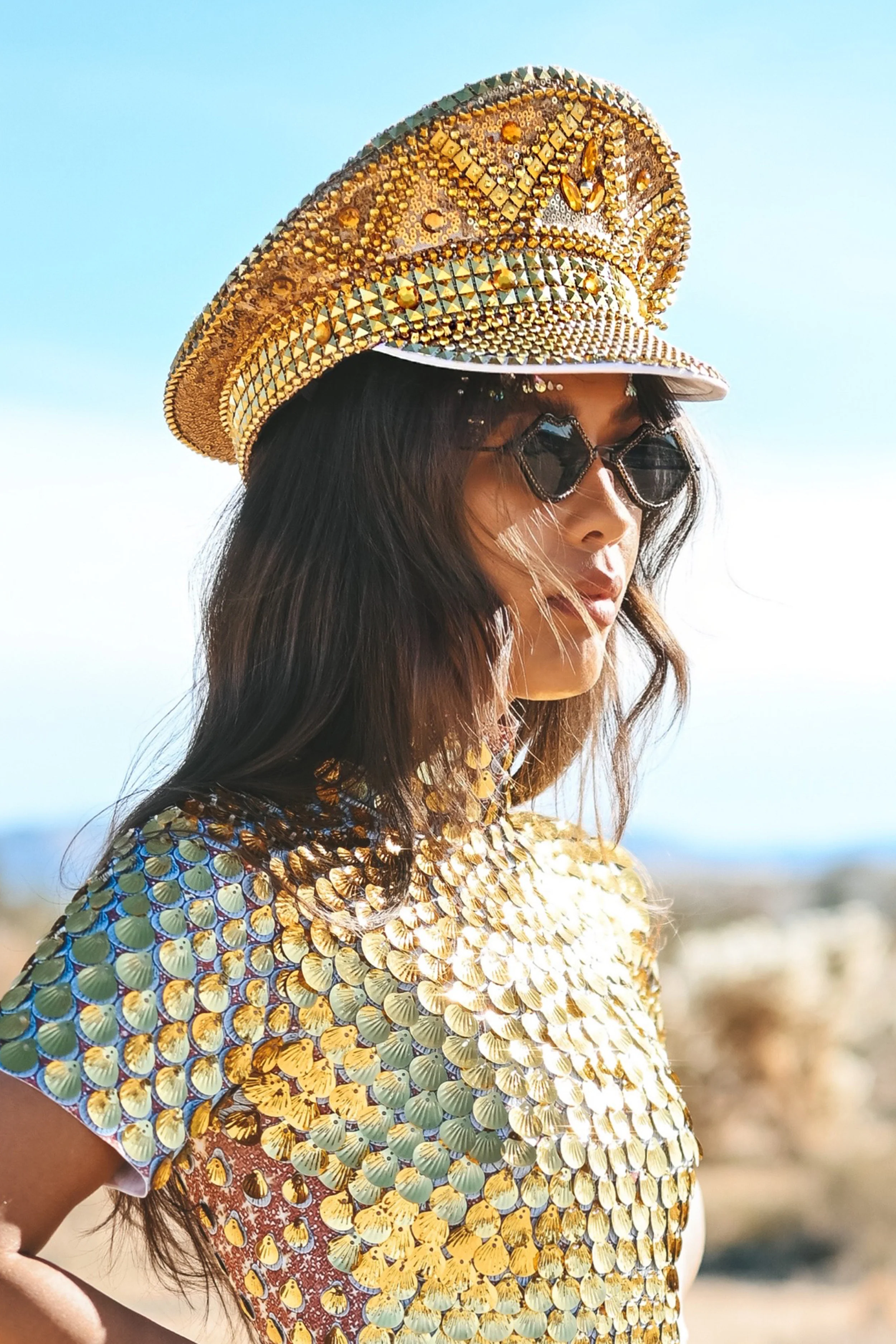 Luxury rave gladiator outfit - Image 11