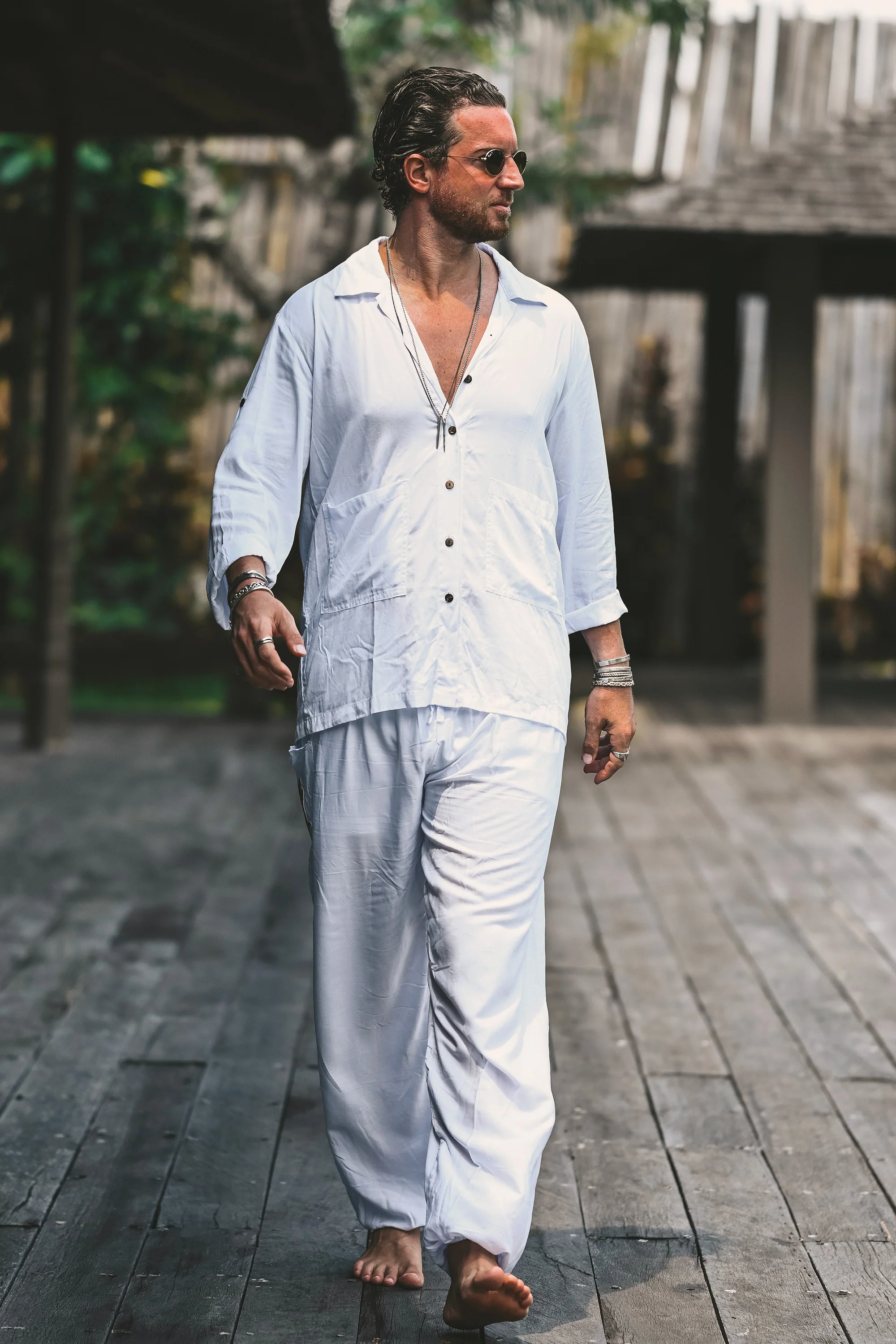 Magali boho resort set white - Image 10