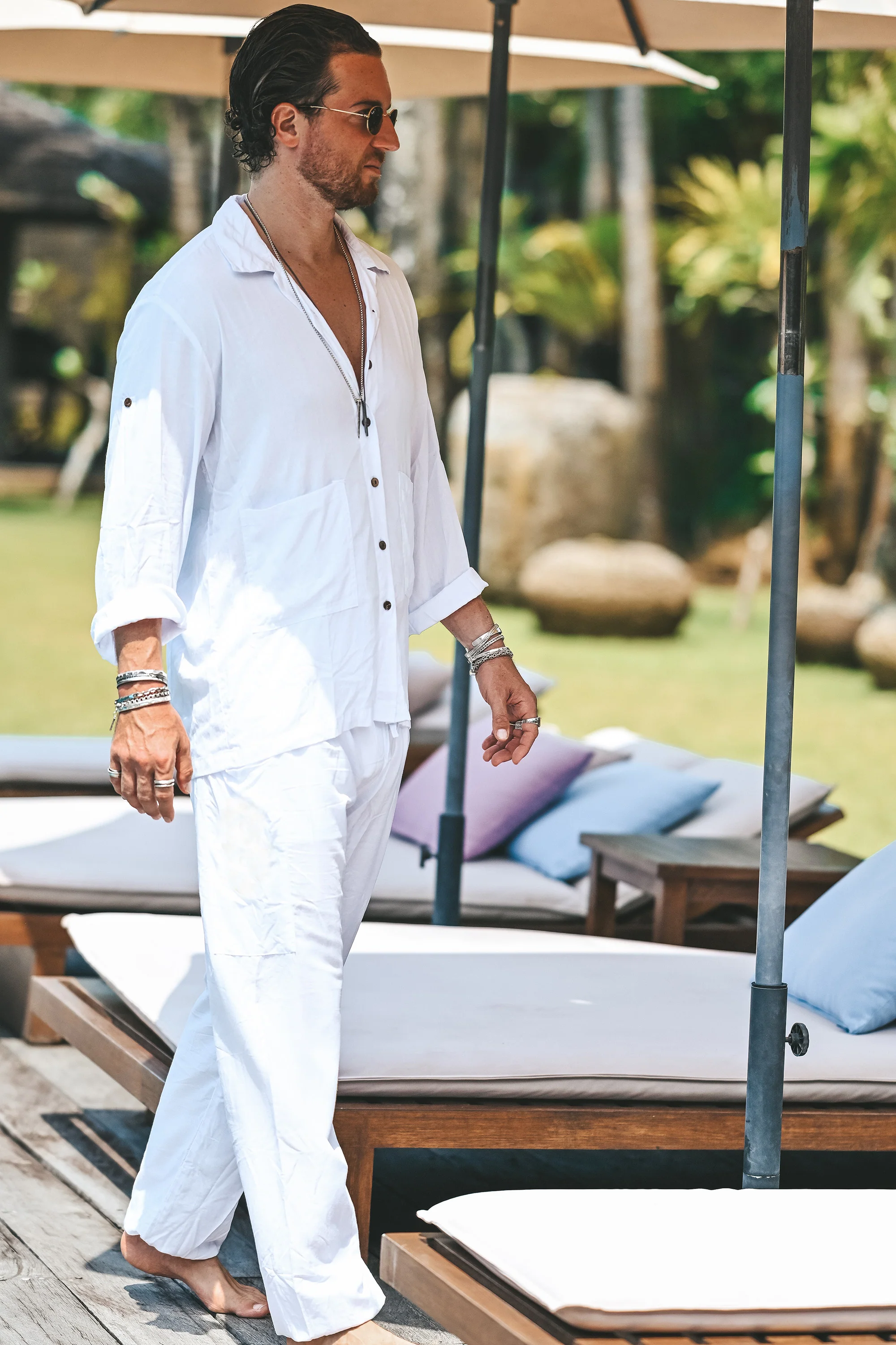 Magali boho resort set white - Image 5