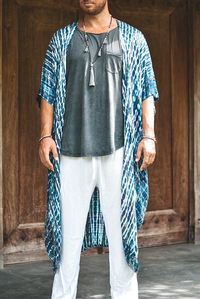 Marrakech golden owl kimono - Image 4