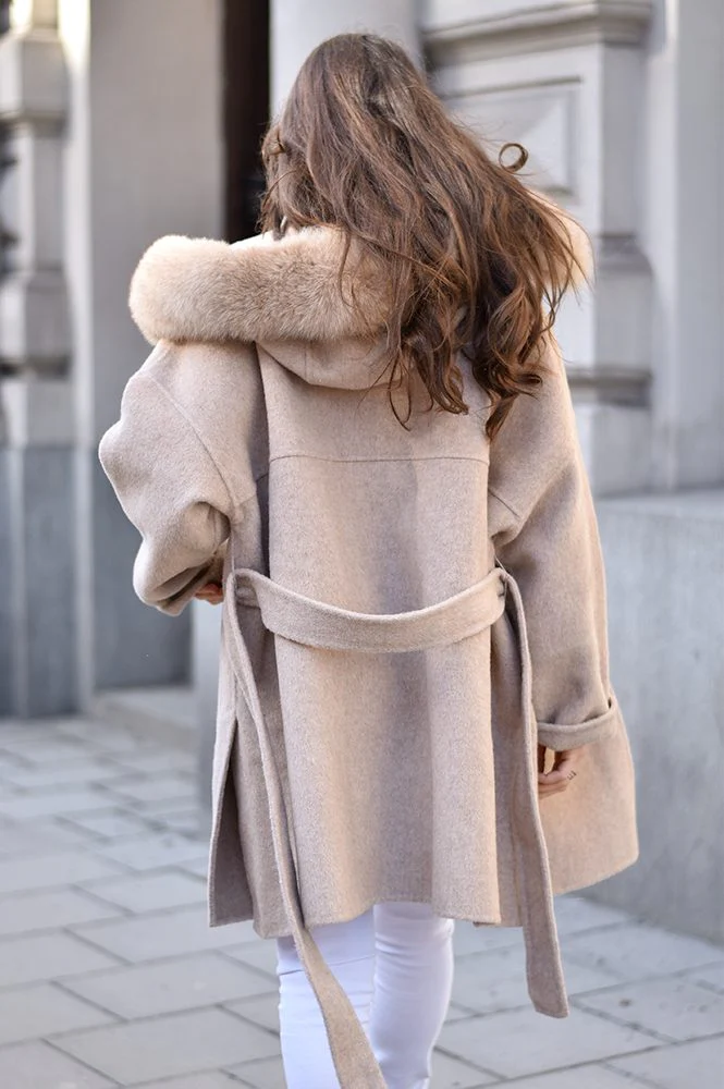 Moscow cashmere coat beige
