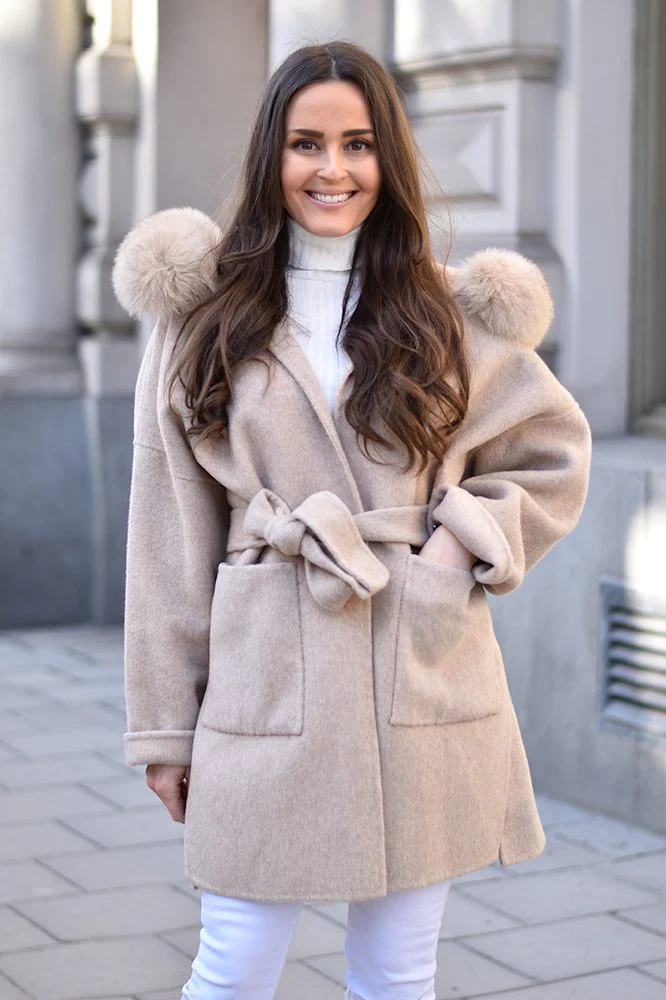 Moscow cashmere coat beige - Image 5