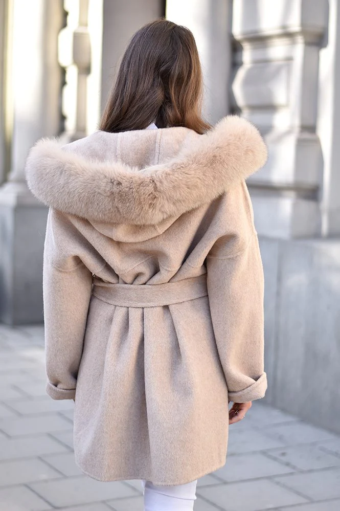 Moscow cashmere coat beige - Image 7