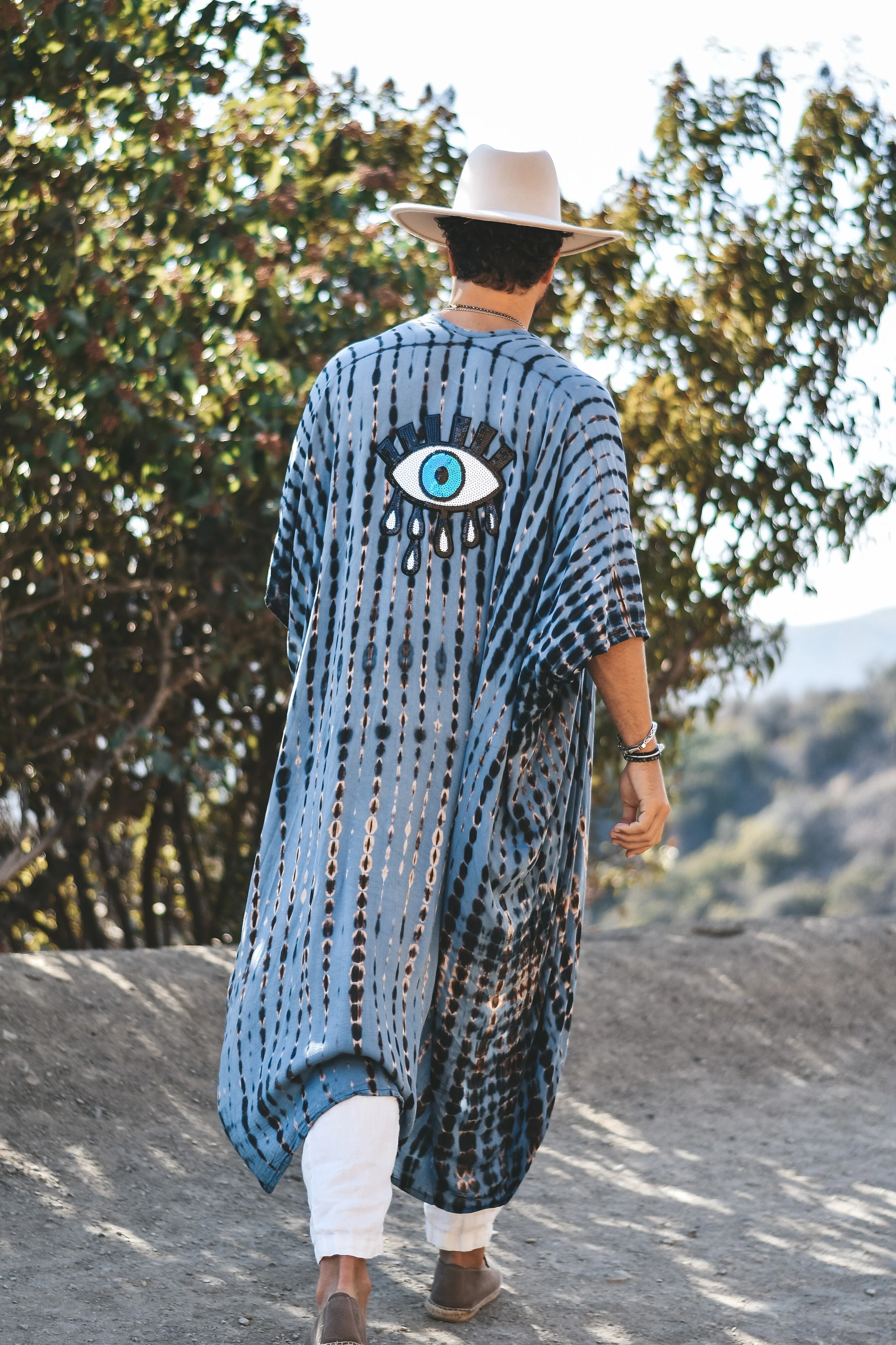 Oaxaca the eye boho kimono - Image 12