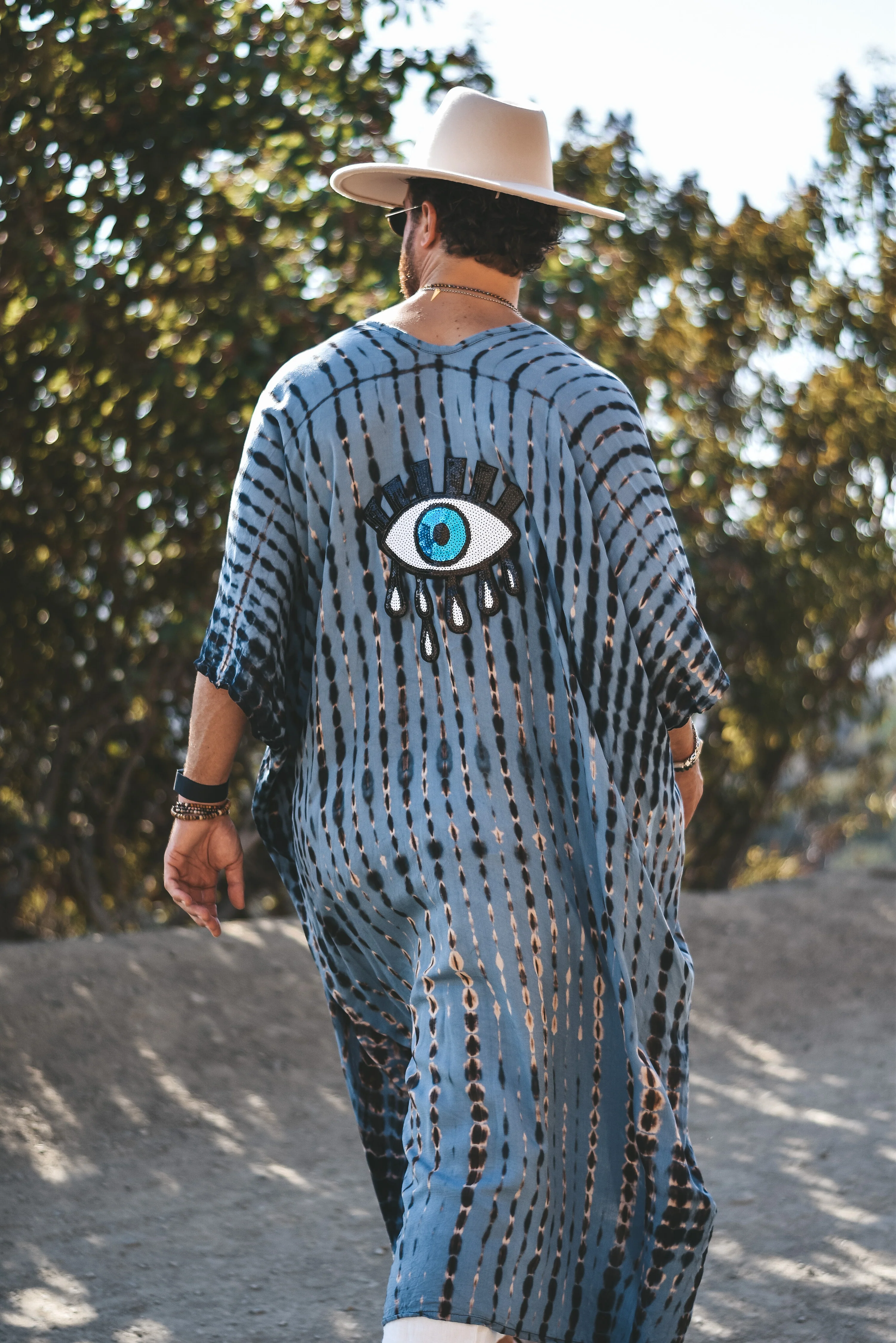 Oaxaca the eye boho kimono - Image 5