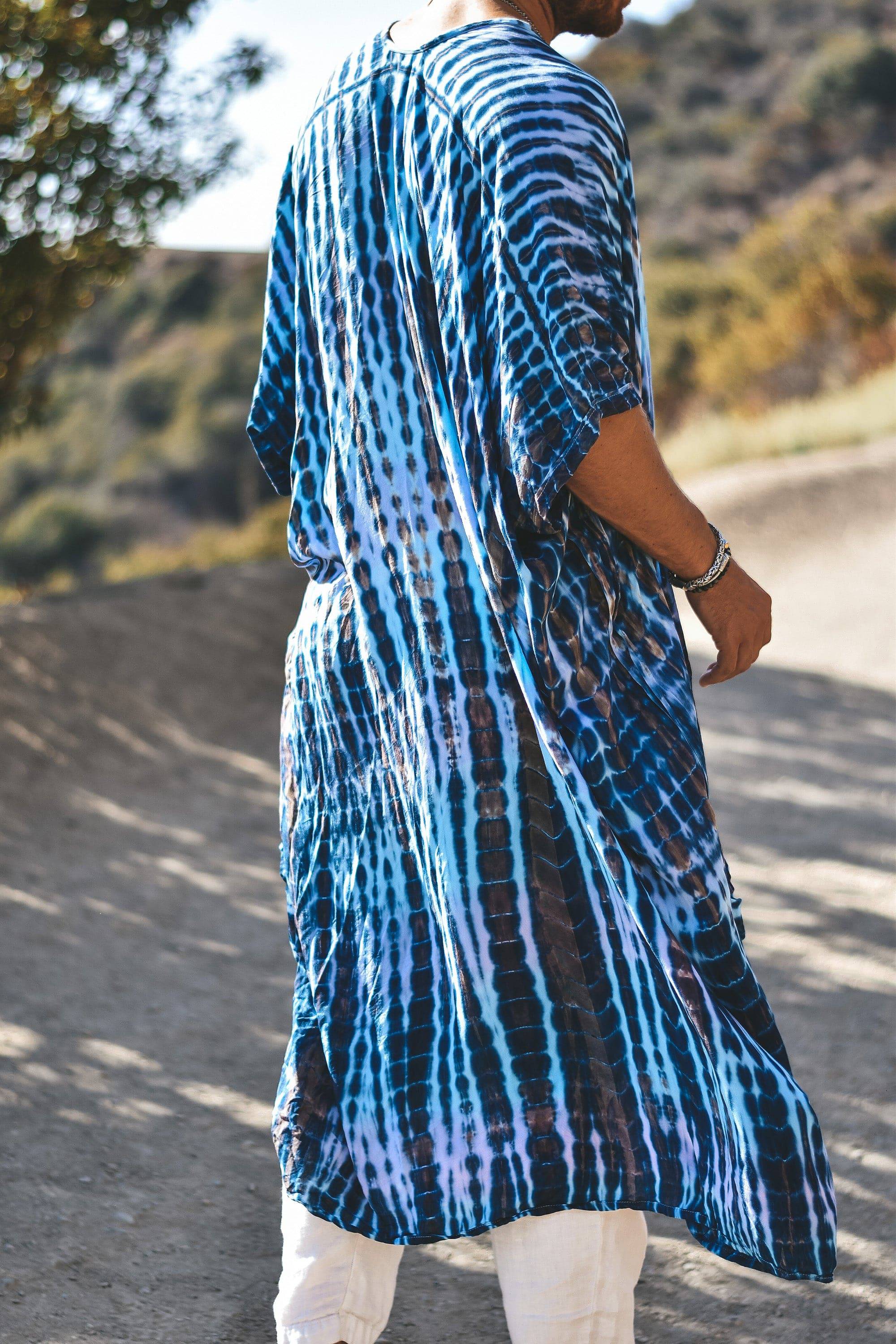 Shindo boho kimono blue - Image 7