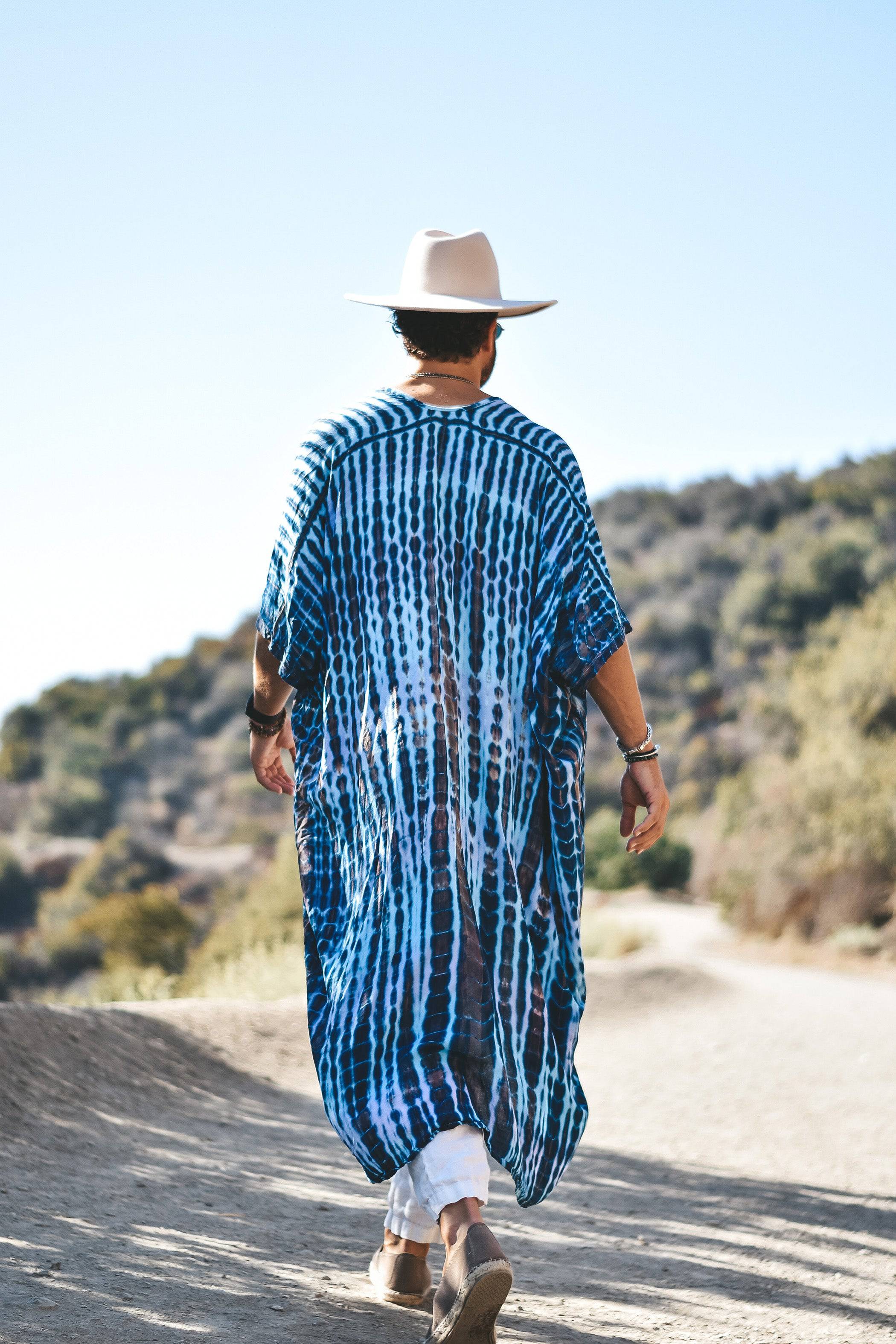 Shindo boho kimono blue - Image 8