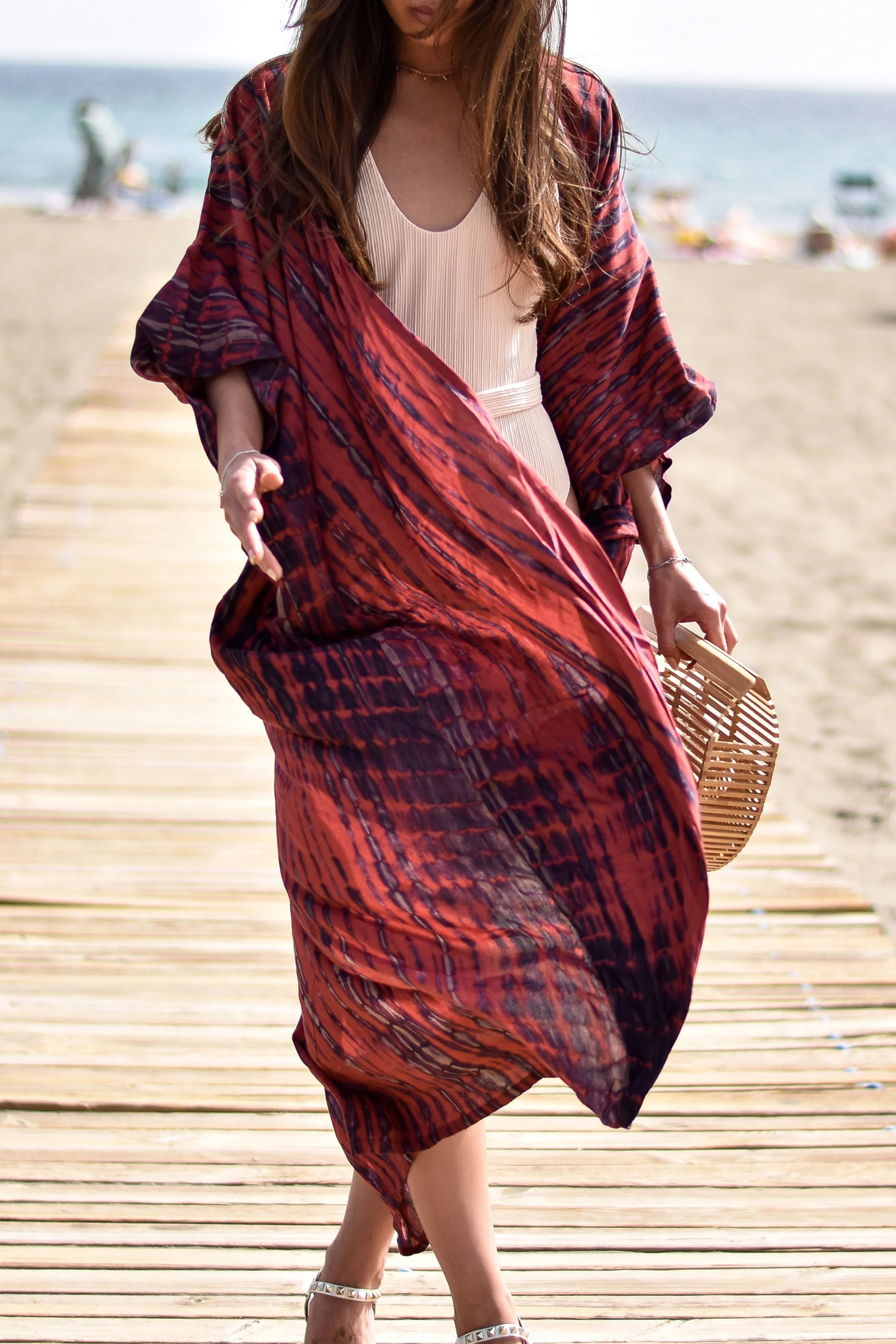 Sirena resort kimono red - Image 5
