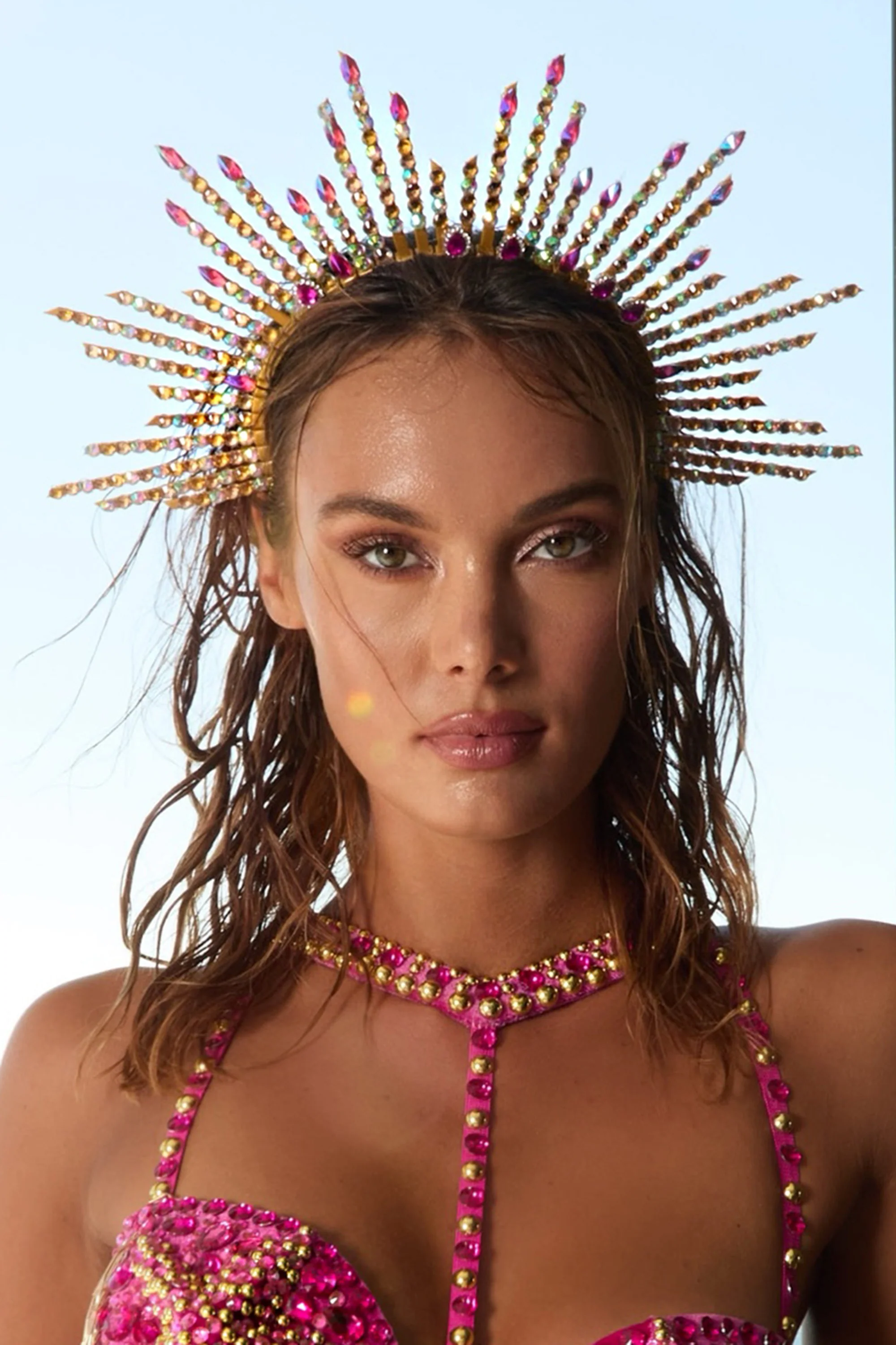 Starlight halo crown pink - Image 3