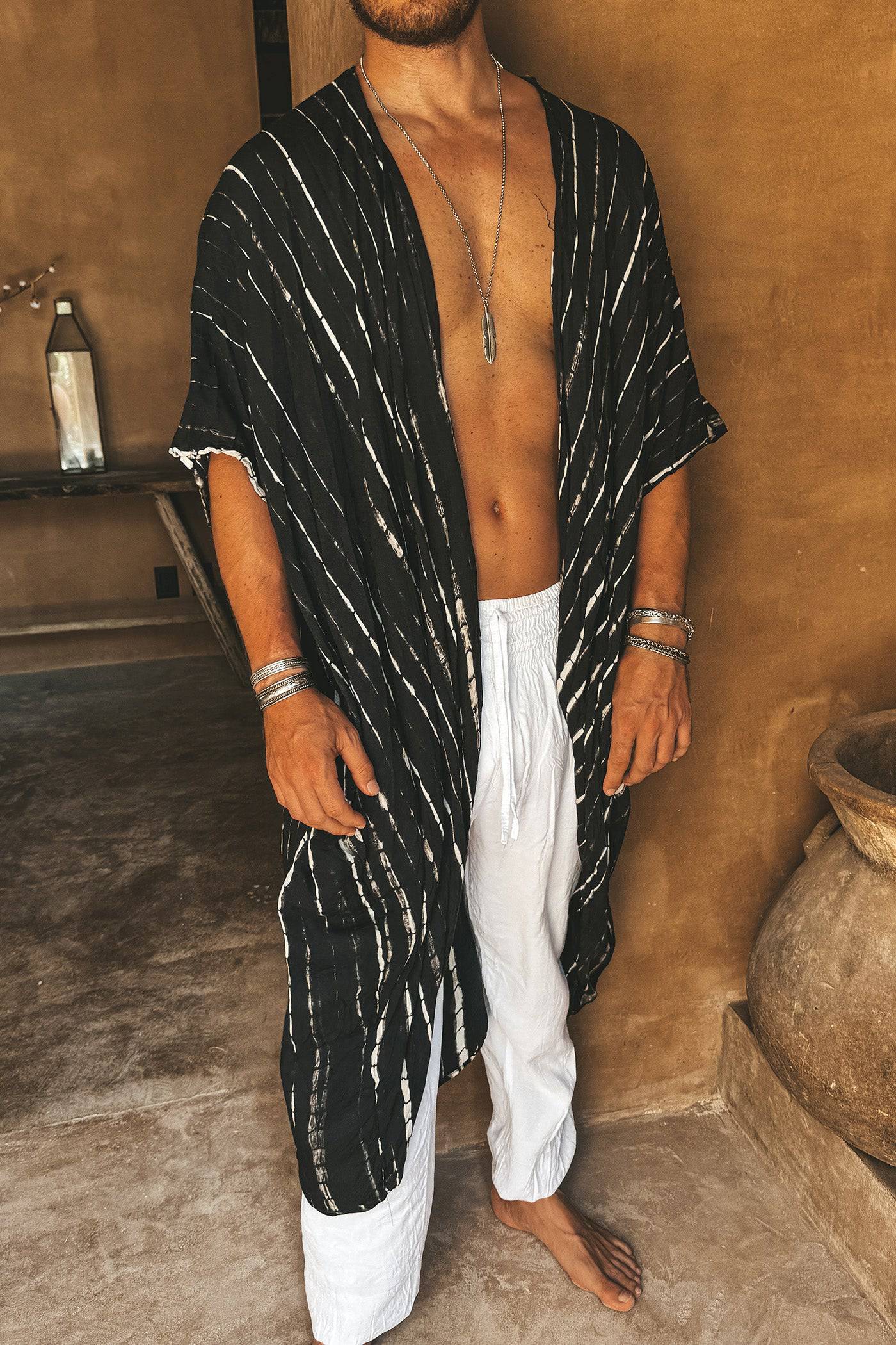 Tulum boho kimono black - Image 13