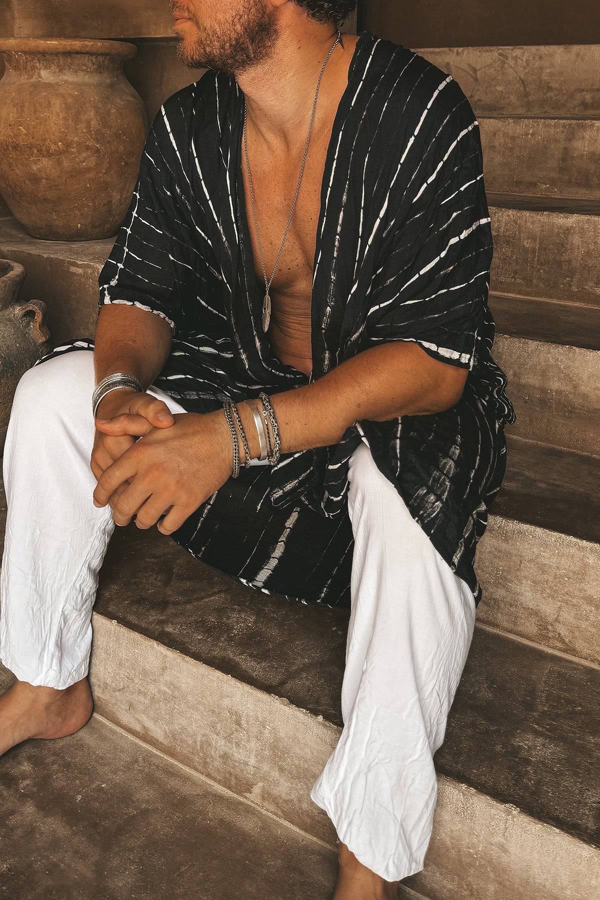 Tulum boho kimono black - Image 14