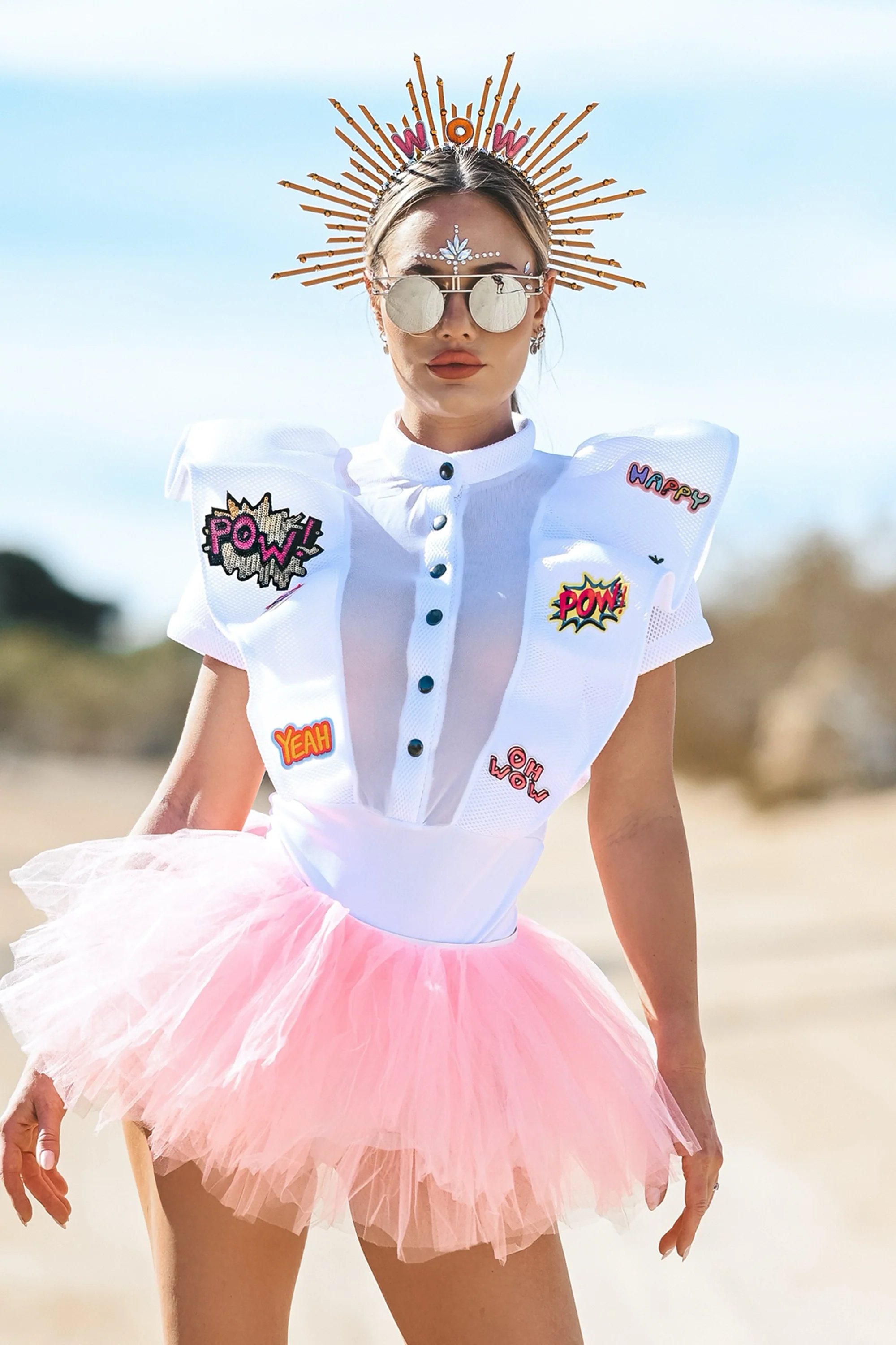 Wow halo crown beige - Image 4