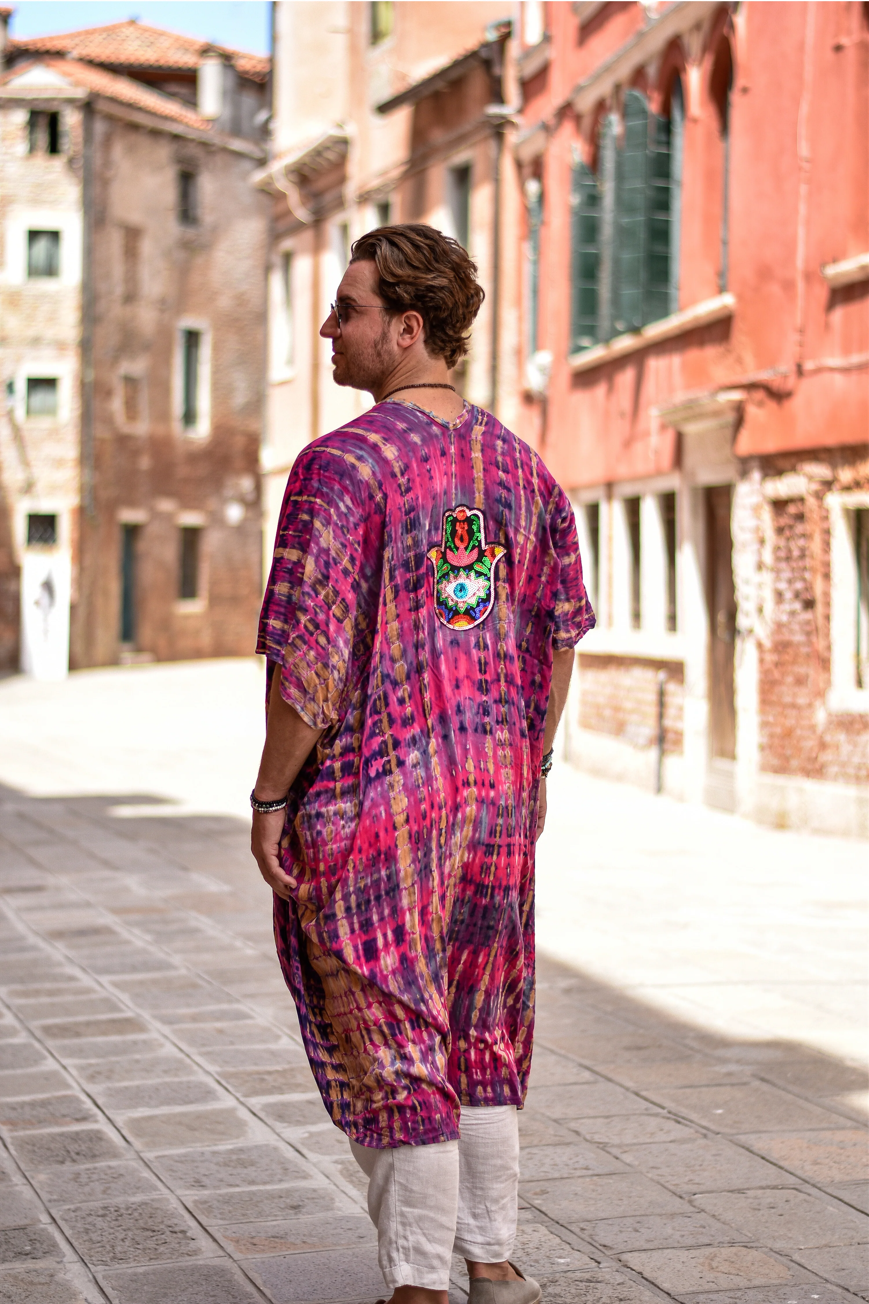 Zimbiza hamsa kimono purple - Image 10