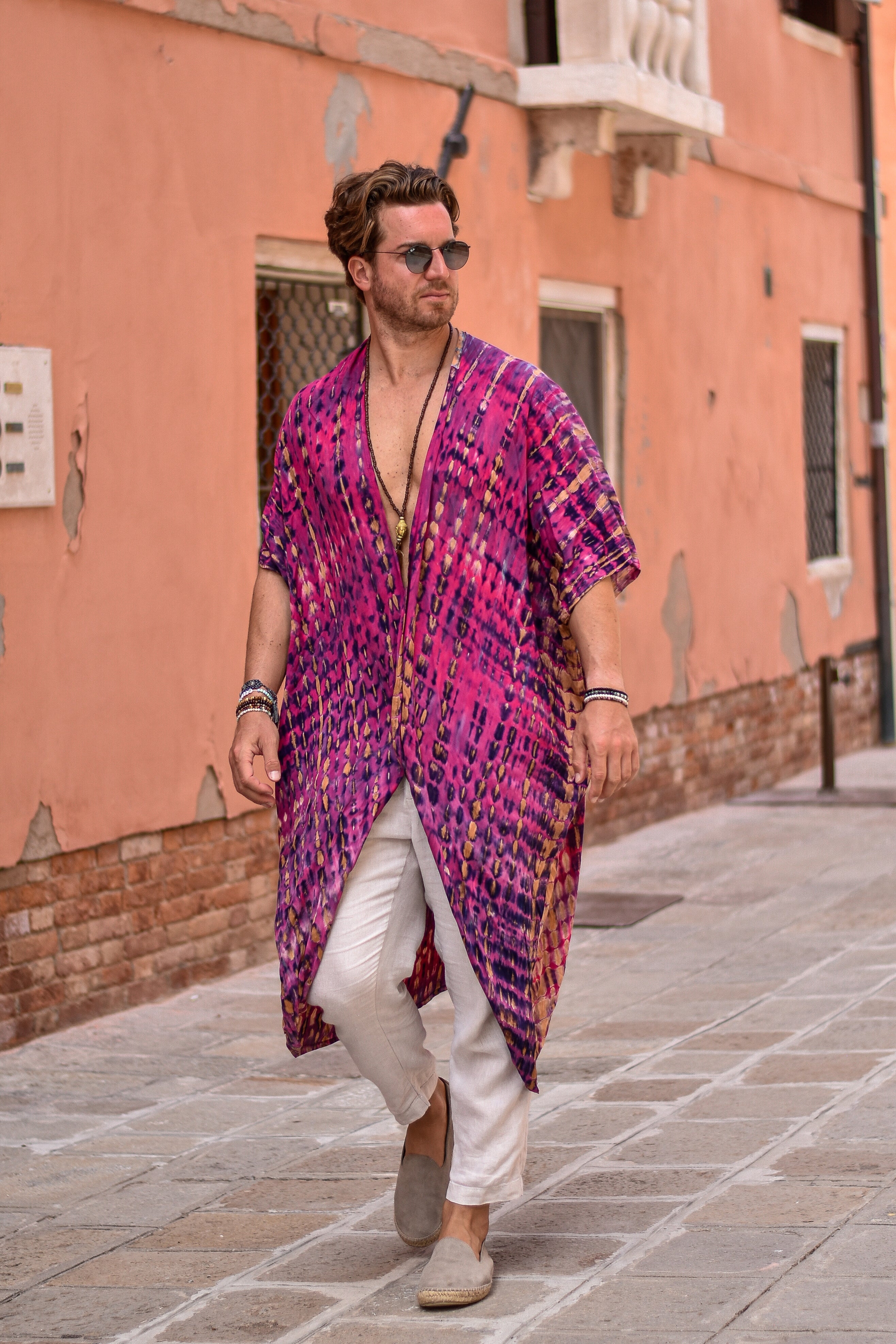 Zimbiza hamsa kimono purple - Image 8